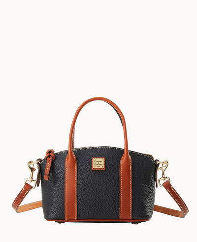 Pebble Grain Small Madeline Satchel