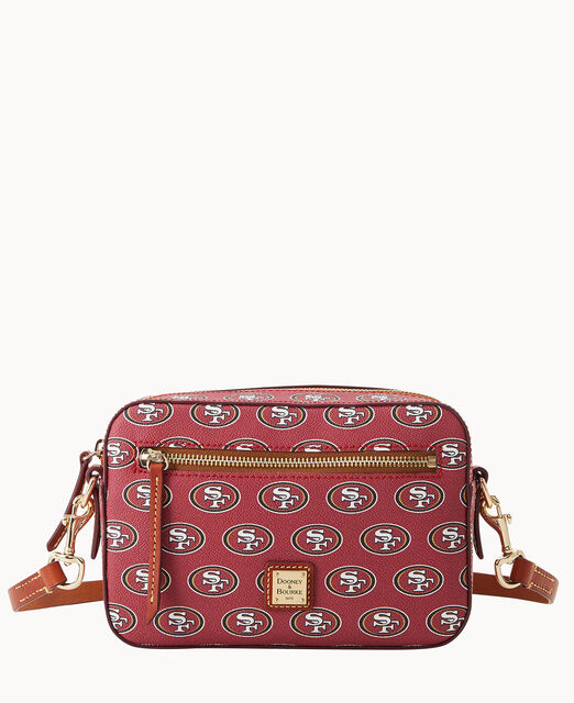 NFL 49ERS Camera Zip Crossbody