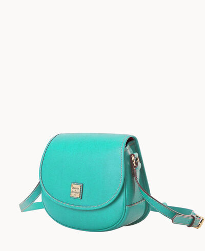 Saffiano Saddle Bag