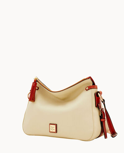Pebble Grain Scarlett Crossbody Sac