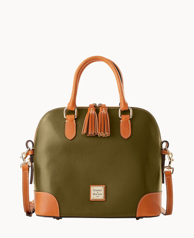 Wexford Leather Domed Satchel