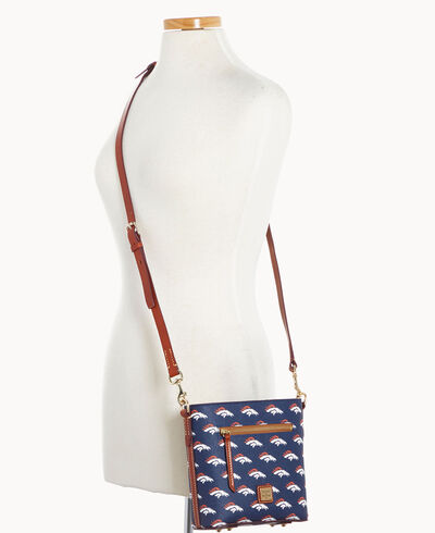 NFL Broncos Small Zip Crossbody