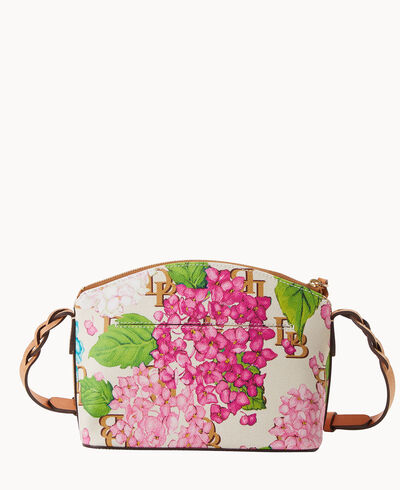 Hydrangea Monogram Penny Crossbody