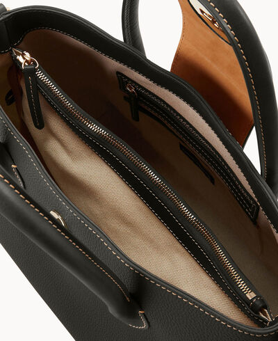 Pebble Turnlock Handle Tote 30