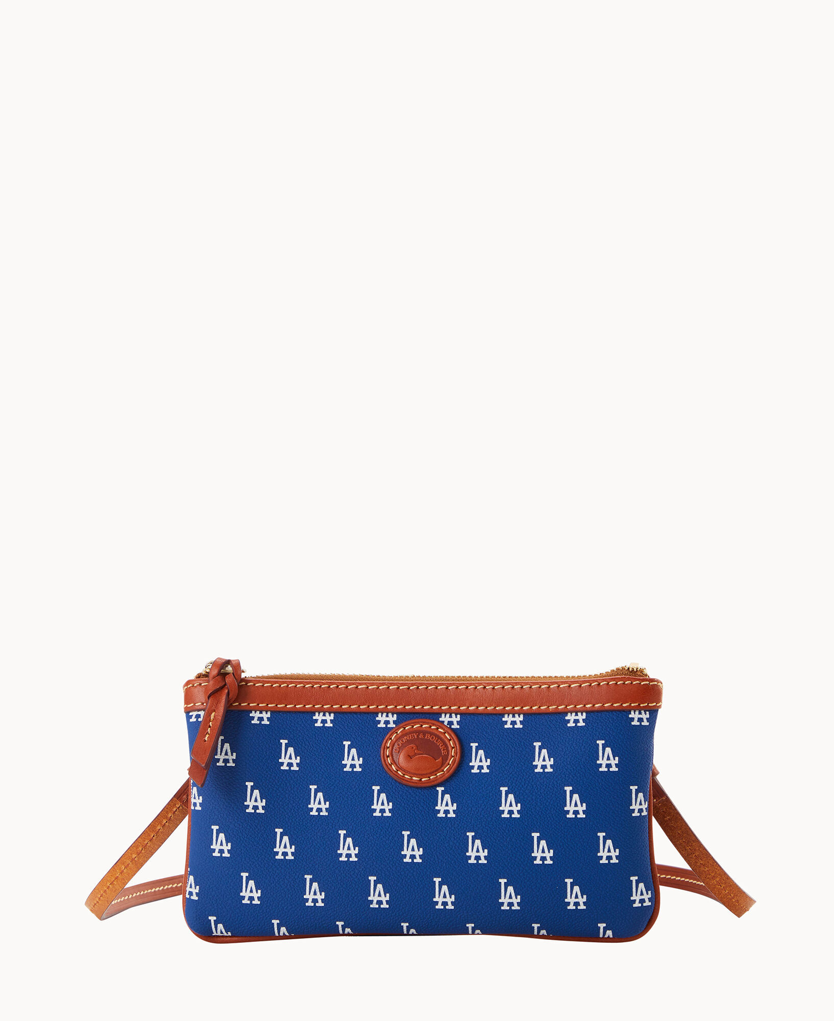 Dooney & Bourke MLB Los Angeles Dodgers Large Slim Crossbody Shoulder Bag