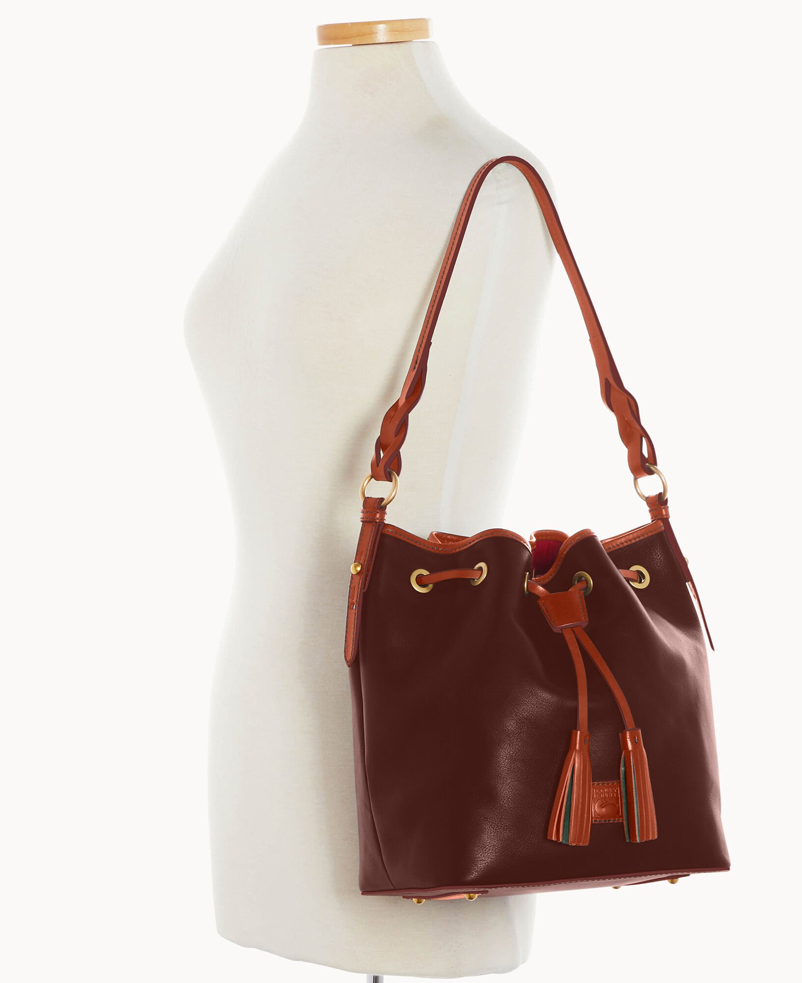 Dooney drawstring bucket bag sale