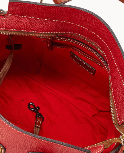 Pebble Grain Small Winged Shopper