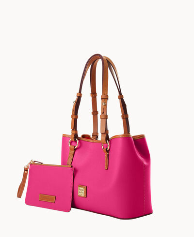 Saffiano Small Briana with Pouch