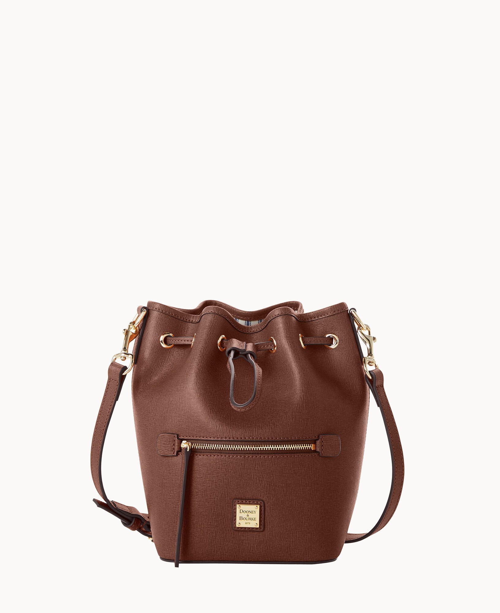 Dooney and bourke saffiano sales drawstring bag