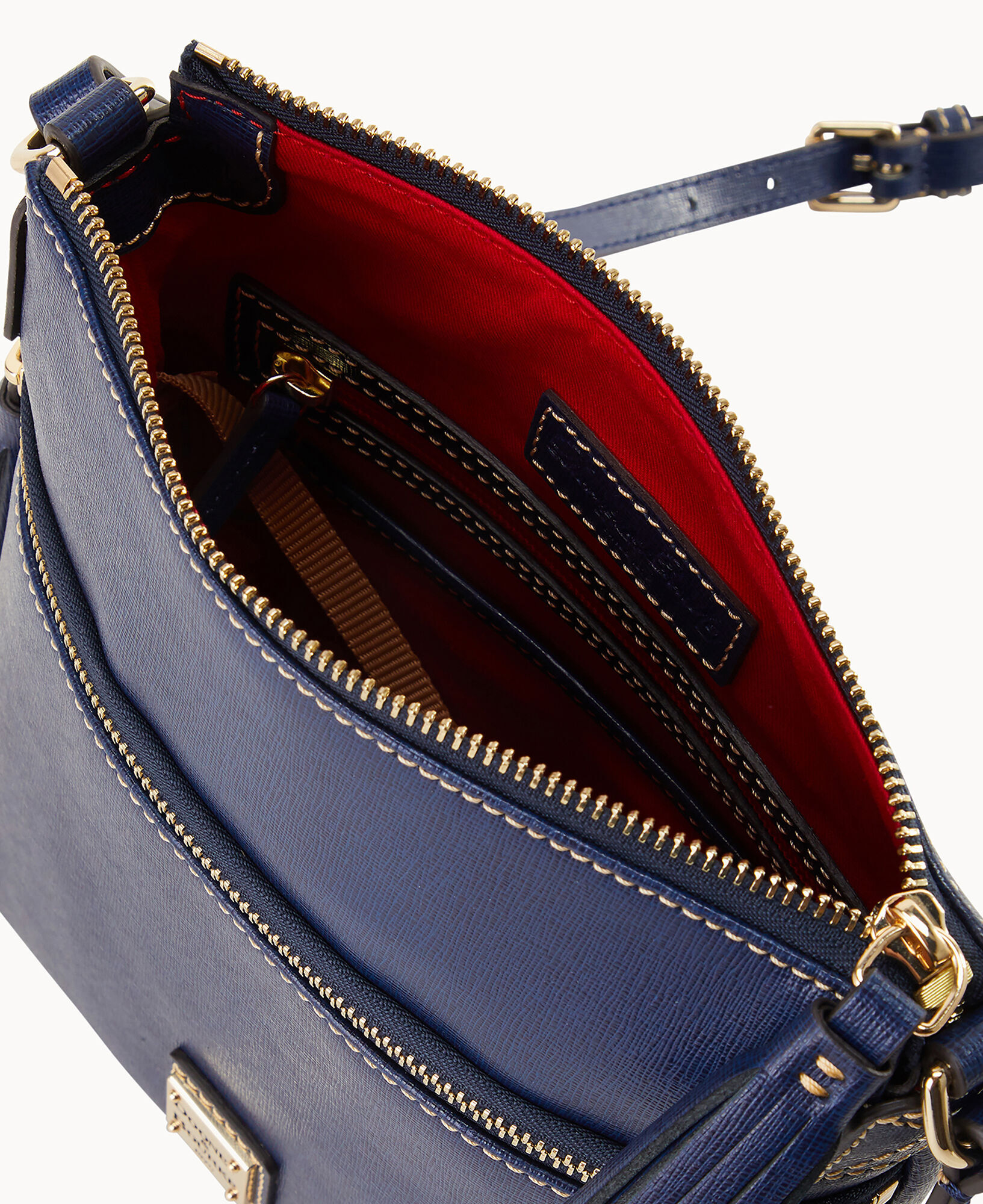 Dooney & Bourke Saffiano Small Tassel Crossbody