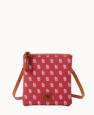 MLB Cardinals Small North South Top Zip Crossbody