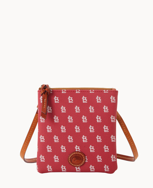 MLB Cardinals Small North South Top Zip Crossbody