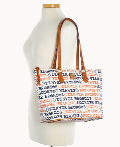 NFL Broncos Wren Zip Tote