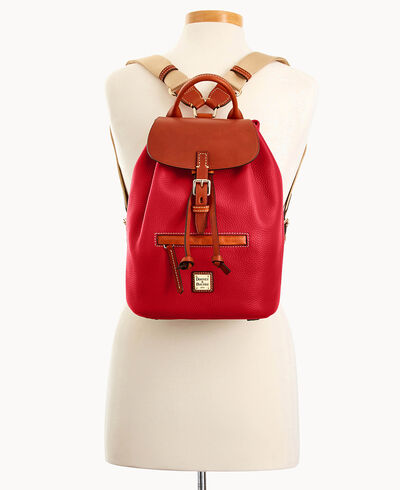 Pebble Grain Sm Allie Backpack