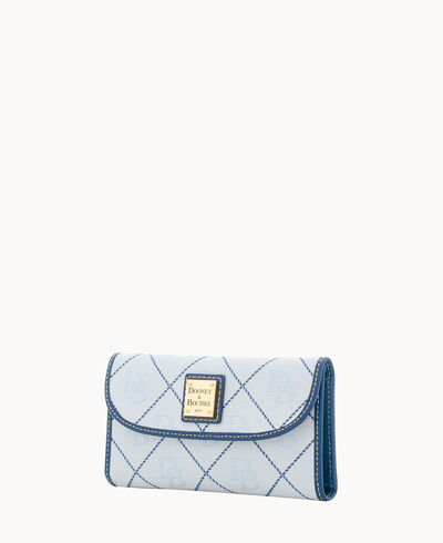 Dooney & Bourke Maxi Quilt Continental Clutch