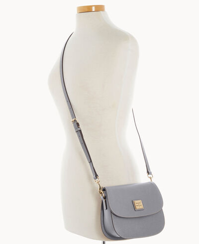 Saffiano Saddle Bag