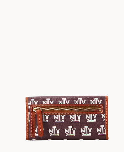 Collegiate Texas AM University Continental Clutch