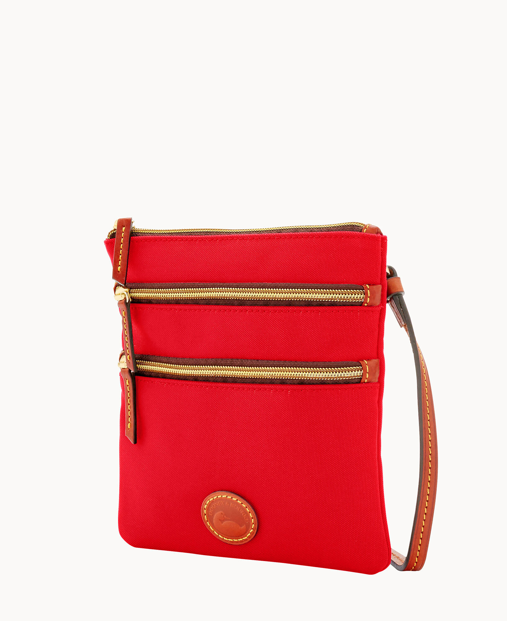 Dooney Bourke Nylon North South Triple Zip