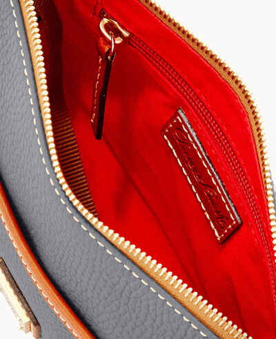Pebble Grain Ginger Crossbody