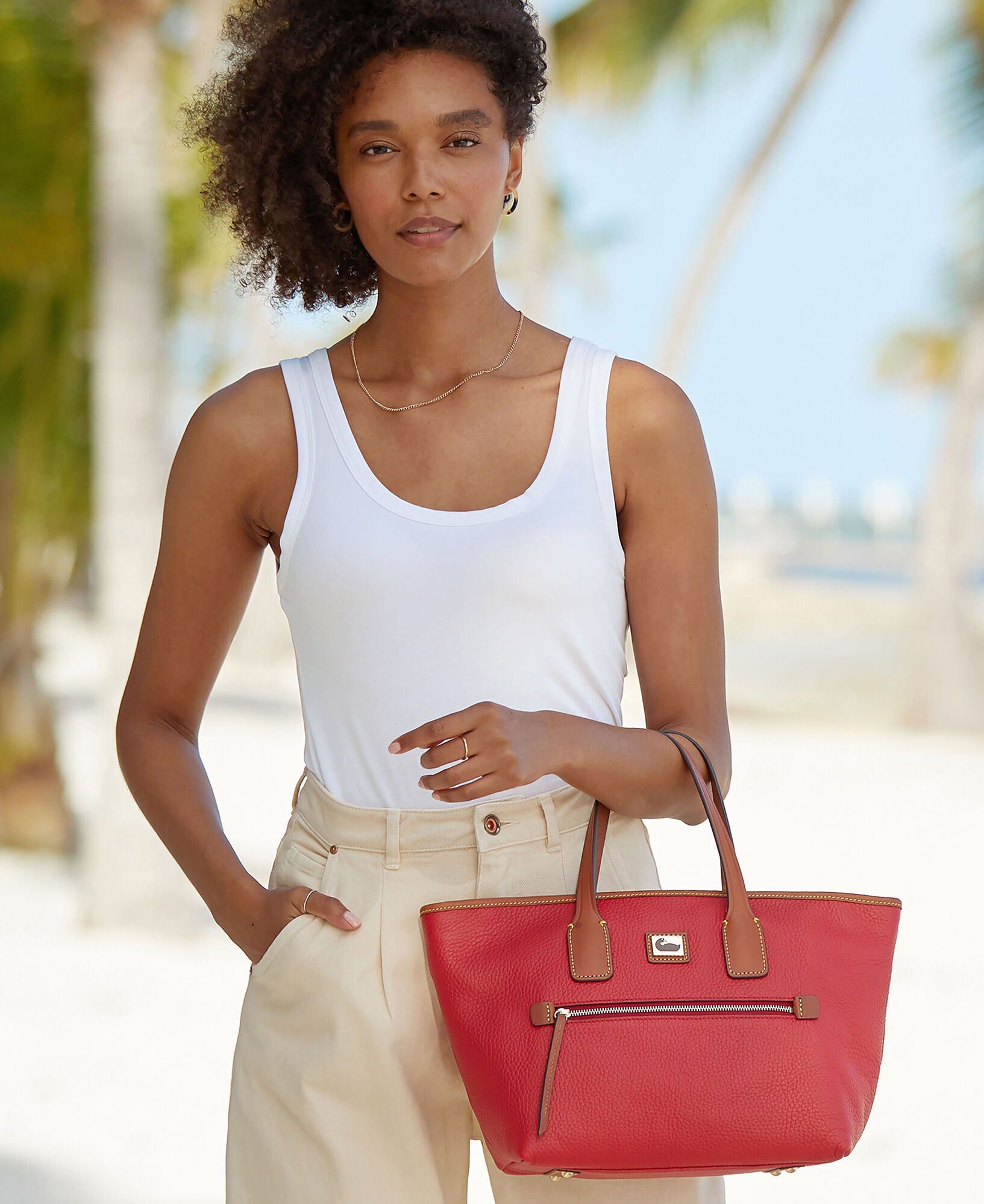 Camden pebble medium convertible tote clearance