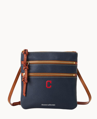 MLB Indians North South Triple Zip Crossbody