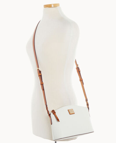 Saffiano Penny Crossbody