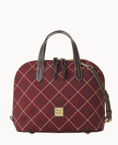 Maxi Quilt Zip Zip Satchel