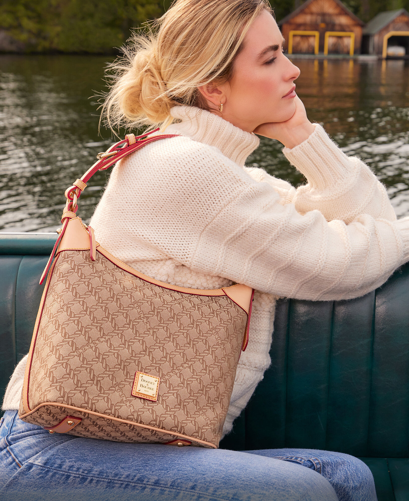 Dooney & Bourke Maritime Small Hobo