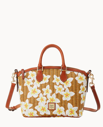 Plumeria Domed Satchel
