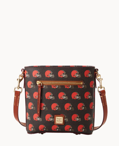 NFL Browns Small Zip Crossbody