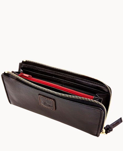 Florentine Zip Clutch