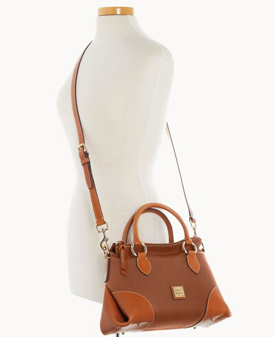 Pebble with Florentine Trim Satchel 30