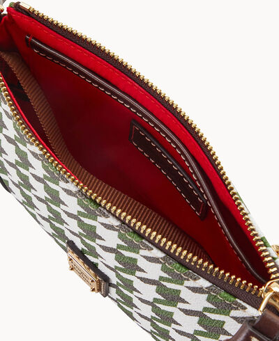 Houndstooth Slim Crossbody