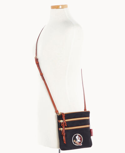 Collegiate Florida State University North South Triple Zip w ID Holder