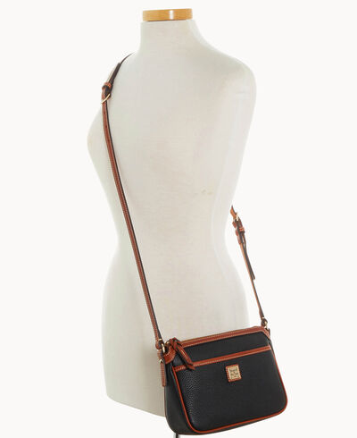 Pebble Grain East West Pocket Crossbody