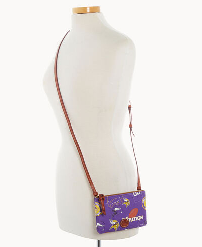 NFL Vikings Top Zip Crossbody