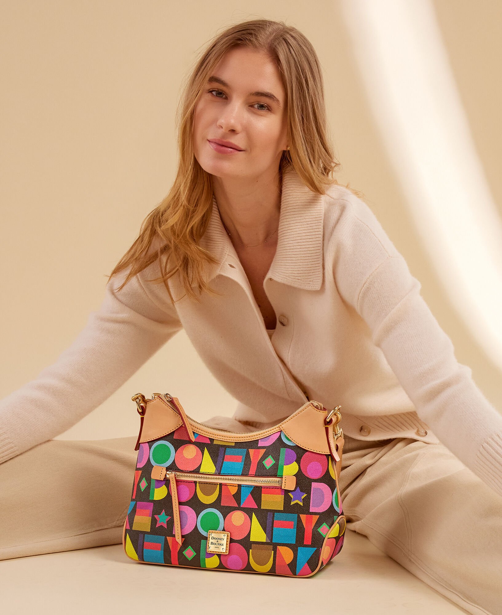 Dooney and bourke canvas hobo online