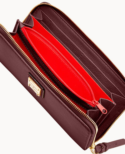 Belvedere Large Zip Around Wristlet