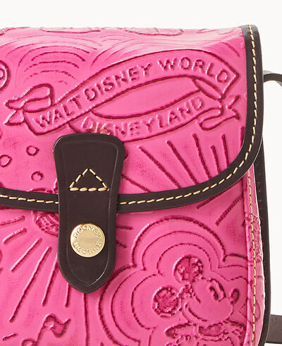 Disney Sketch Leather Small North South Crossbody