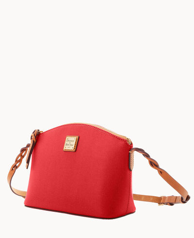 Saffiano Penny Crossbody