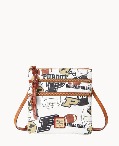 NCAA Purdue N S Triple Zip Crossbody