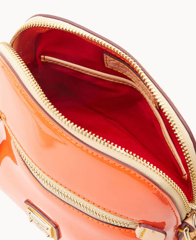 Patent Domed Crossbody