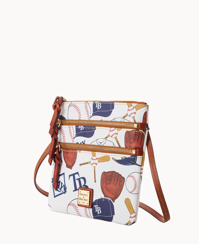 MLB Rays N S Triple Zip Crossbody