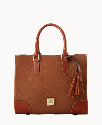 Pebble Grain Satchel