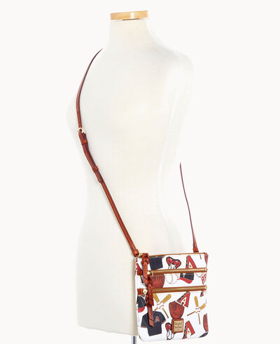 MLB Diamondbacks N S Triple Zip Crossbody