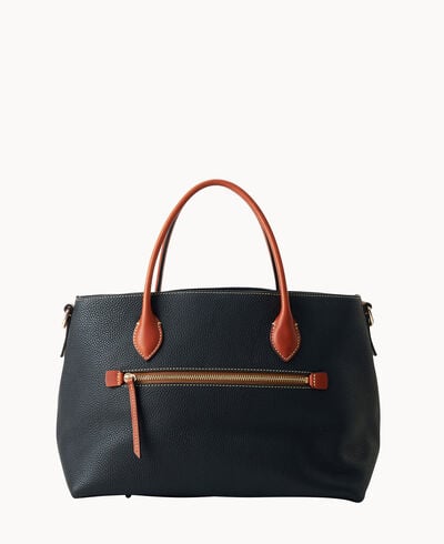 Pebble Grain Large Handle Tote