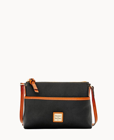 Pebble Grain Ginger Crossbody