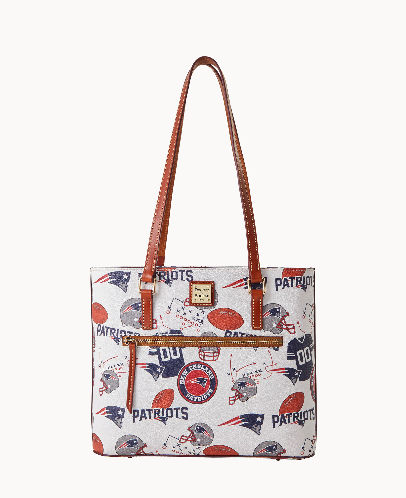 Dooney & Bourke New England Patriots Monogram Drawstring Purse