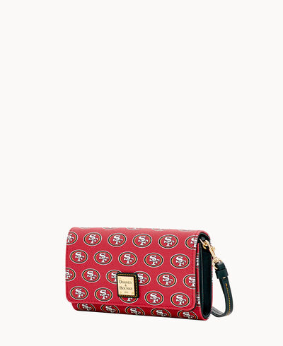 NFL 49ers Daphne Crossbody Wallet