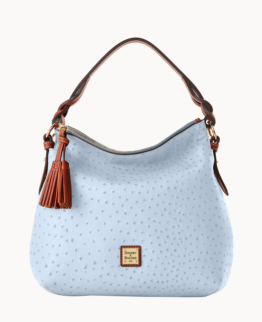 Ostrich Twist Strap Hobo